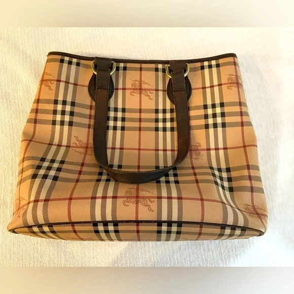 Burberry | Bags | Burberry Haymarket Check Tote Bag Classic